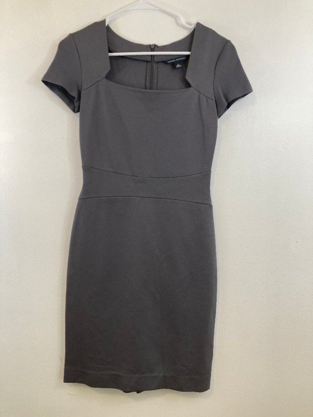 Banana Republic Grey Sloan Sheath Dress Size 2